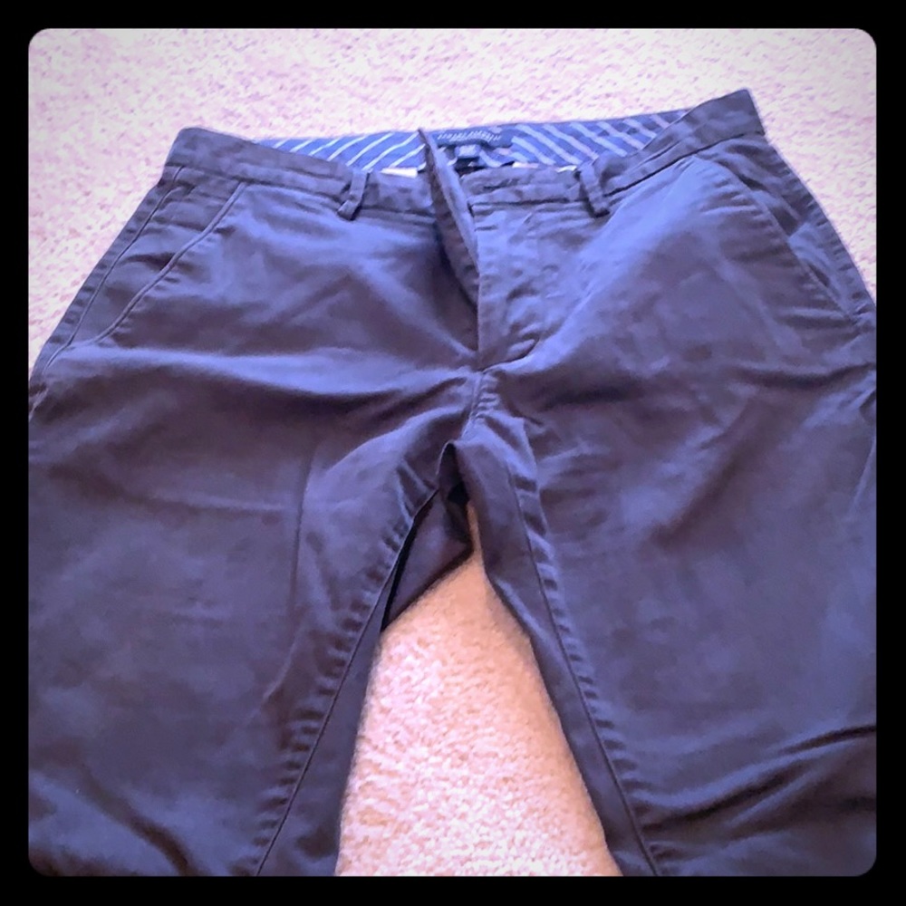 Banana Republic Vintage Straight Dark Grey Pants